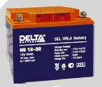 Delta_GS12-32, Гелевые аккумуляторы